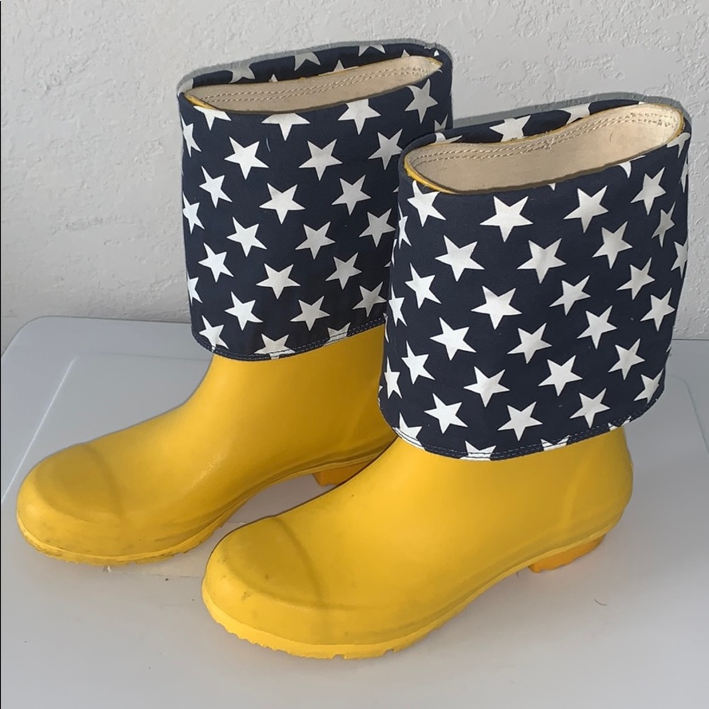 Converse All Star Yellow Rainboots